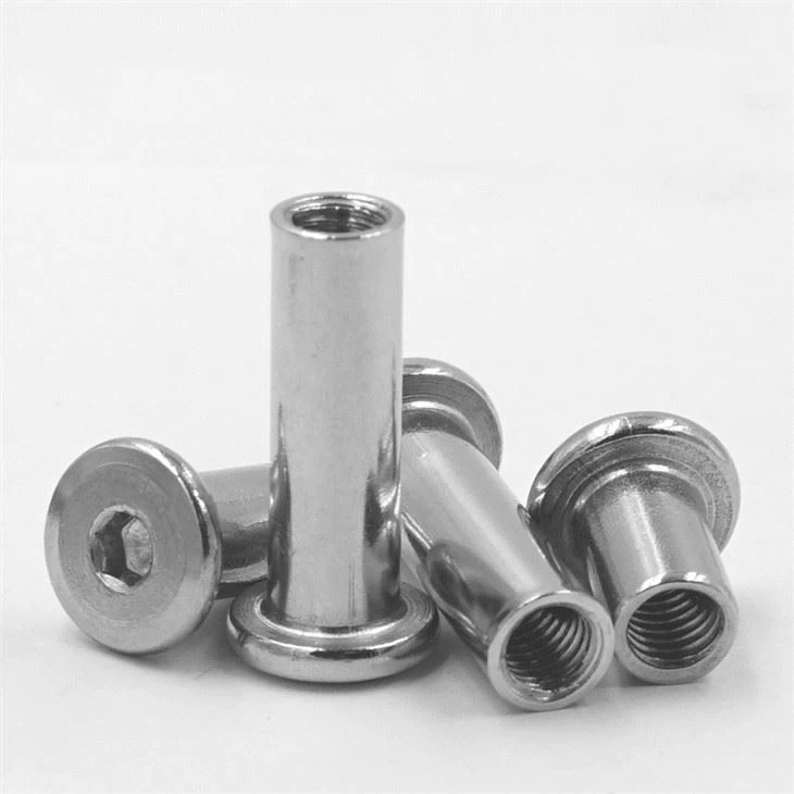 China stainless sleeve nut